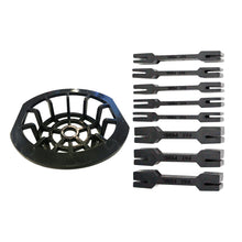 Load image into Gallery viewer, Linear Shower Drain Oval Grate 32" Oil Rubbed Bronze (Drain Body Included 34")
