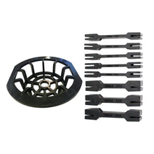 Load image into Gallery viewer, Linear Shower Drain Mission Grate 42&quot; Oil Rubbed Bronze (Drain Body Included 44&quot;)
